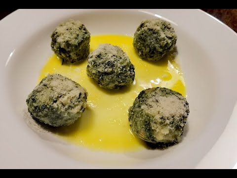 CANEDERLI AGLI SPINACI CON BURRO FUSO, più buoni della pasta con #videoricetteinsieme