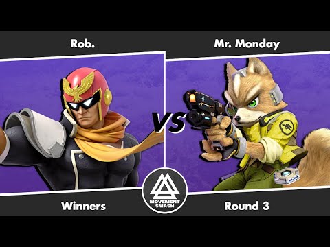 Movement Smash Saturday # 2: Rob. (C. Falcon) vs Mr. Monday (Fox)
