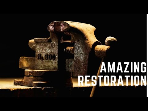 Rusty Bench Vise Restoration