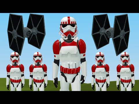 I Made The Biggest Shock Trooper With My Admin Powers - Gmod Star Wars RP