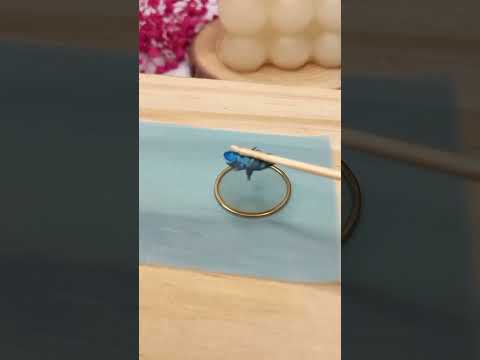 resin eyring #trending #shorts #diy #youtubeshorts