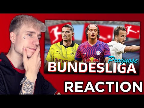 Ich REAGIERE auf meine Bundesliga Prediction 23/24 💀😵