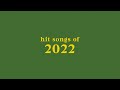 Hit Songs Of 2022 Spotify Playlist