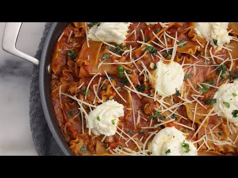 Skillet Lasagna Recipe: A Quick and Easy One-Pan Dinner