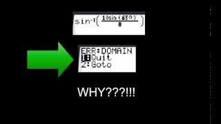 Law of Sines Ambiguous Case (SSA): 0 Triangles