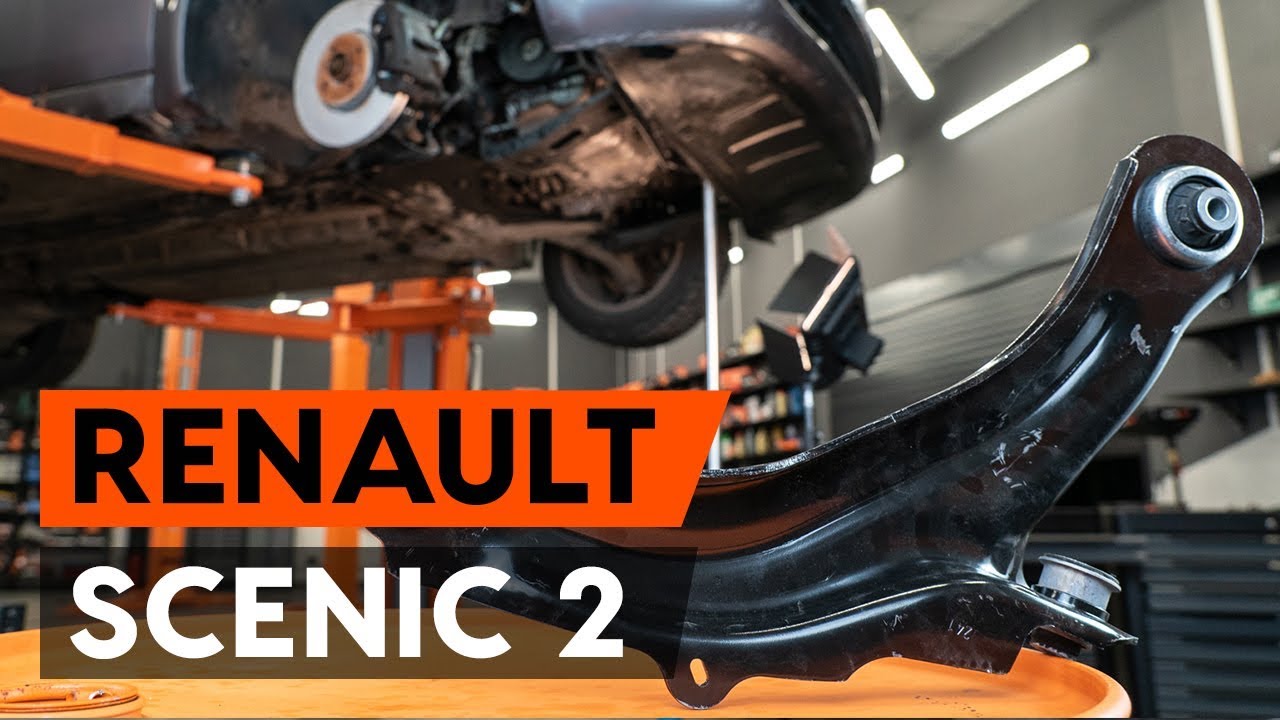 Comment changer : bras inférieur avant sur Renault Scenic 2 - Guide de remplacement