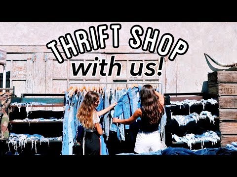 ハイリー・サニ＆ハンナ・メロシュとのスリフトショッピング (Thrift Shopping with Hailey Sani & Hannah Meloche!)