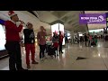 We Wish You a Merry Christmas - A Cappella Busking at the Hong Kong International Airport