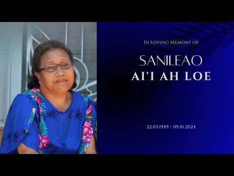 Sanileao Ai'i Ah Loe (Wed)