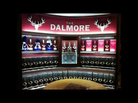 The Whisky Shop - Dalmore Display at the Glasgow store