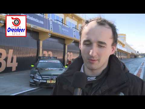 First DTM test drive for Robert Kubica