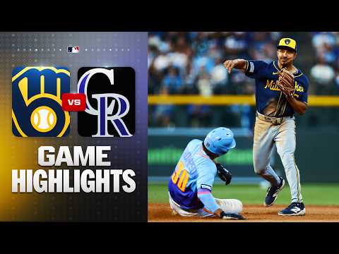 콜로라도 VS 밀워키 7:9 MLB 스포츠하이라이트