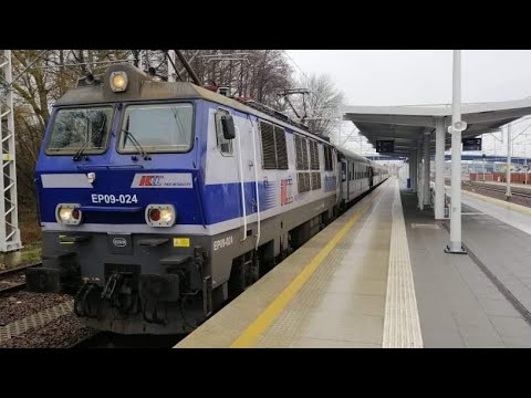 Koncert Rp1 lokomotywy EP09-024 z TLK Wyczółkowski [Goleniów 24.01.22]