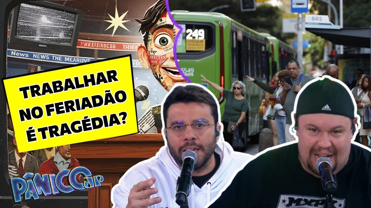 TRABALHAR NO FERIADÃO? ALBORGHETTI SOLTA O CASSETETE E DETONA TRABALHADOR NO PÂNICO!