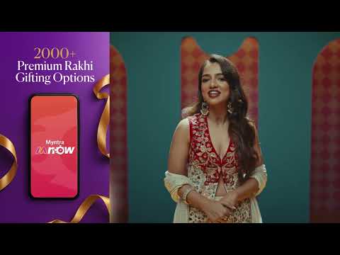 Last Minute Rakhi Gift? Choose Myntra M Now - Delivery starting in 30 mins!