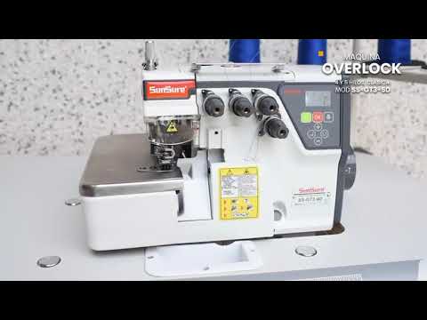 VIDEO TECNICO OVERLOCK 4 Y 5 HILOS SS GT3 5D