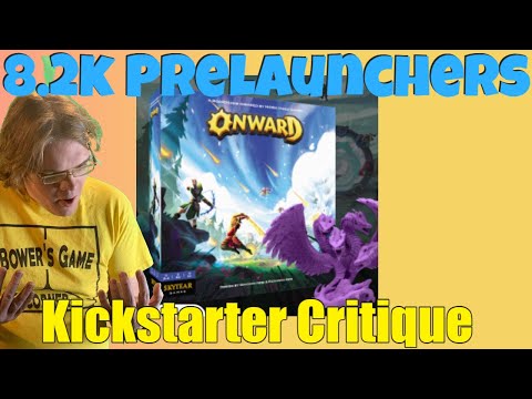 Onward: the MOBA Board Game - Another MOBA Boardgame- Kickstarter Critique Review