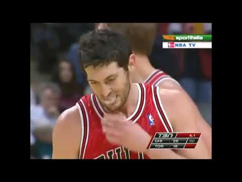 NBA: 2008-09 regular season - Bulls vs Raptors (Bargnani 31 pts + 10 rebs)