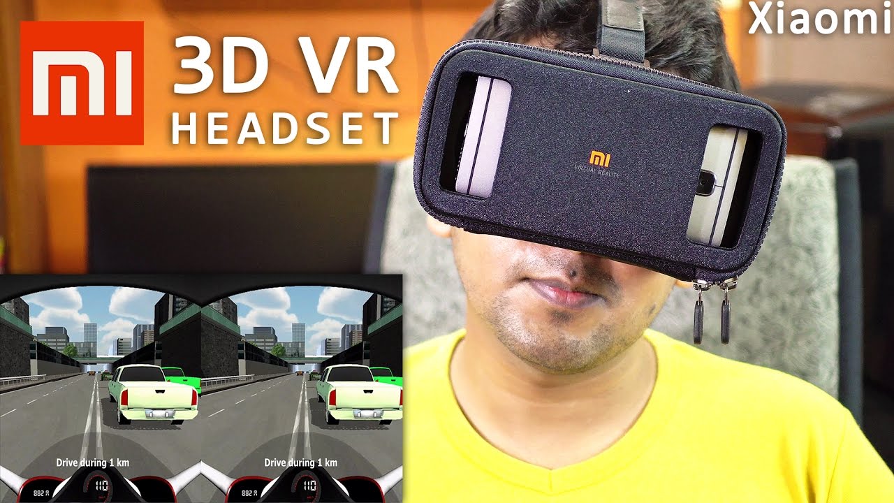 Xiaomi Mi VR Play Headset Unboxing and Review with Gameplay! (4K)