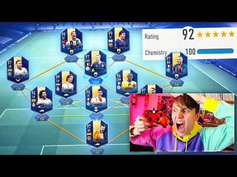 192 RATED!! - FIFA 19 Full TOTY Fut Draft Challenge!