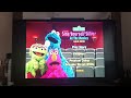 Sesame Street Sing Yourself Sillier At The Movies 2005 DVD Walkthrough