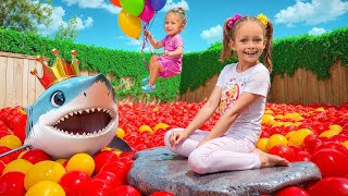 The Floor is Lava - Children Song by Maya and Mary