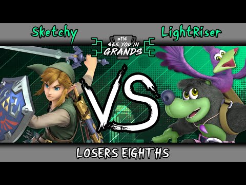 See You in Grands #114 - L8ths - Sketchy (Link) vs LightRiser (Banjo & Kazooie)