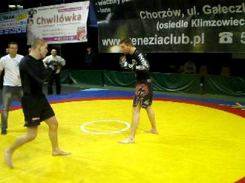 Walaszek vs Langer (walka o 3 miejsce) 77kg