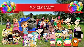 @TrainboyProductions2005: The Wiggles: Hoop-Dee-Doo it&#39;s a Wiggly Party (FT Special Friends)