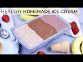 HOMEMADE ICE CREAM RECIPE Easy Healthy Neapolitan Ice Cream