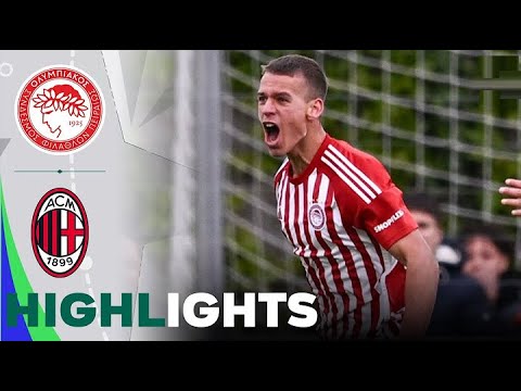 Olympiacos vs Milan | Highlights | UEFA Youth League Final - 22-04-2024