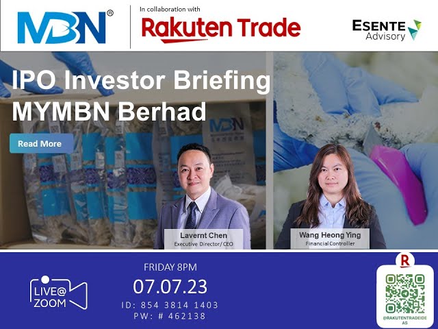 Rakuten Trade Ideas 🎯 Webinar - MYMBN Bhd