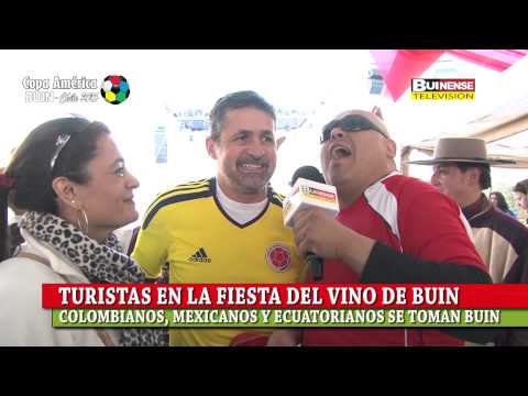 YA COMENZÓ LA FIESTA DEL VINO EN BUIN