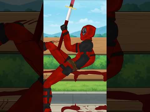 Deadpool And Pennywise #shorts #viral #animation #trending  #pennywise #deadpool  @Zestiverse