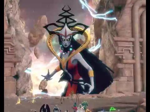 Dcuo The Source Wall Elite Raid ( TSWE ) first boss solo tank Atomic - Dark Knights Episode