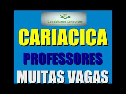 CARIACICA ES CONCURSO PÚBLICO PREFEITURA CARIACICA PROFESSOR MATERIAL GRATUITO PROVA QUESTÕES SIMULA