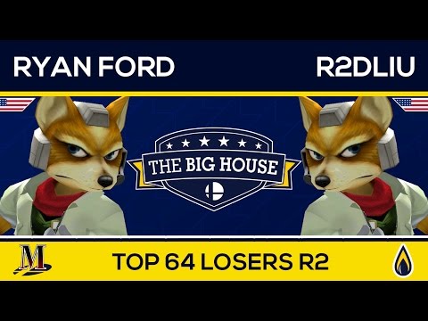 [TBH6] Ryan Ford (Default Fox) vs. R2DLiu (Green Fox) Melee Top 64 Losers R2