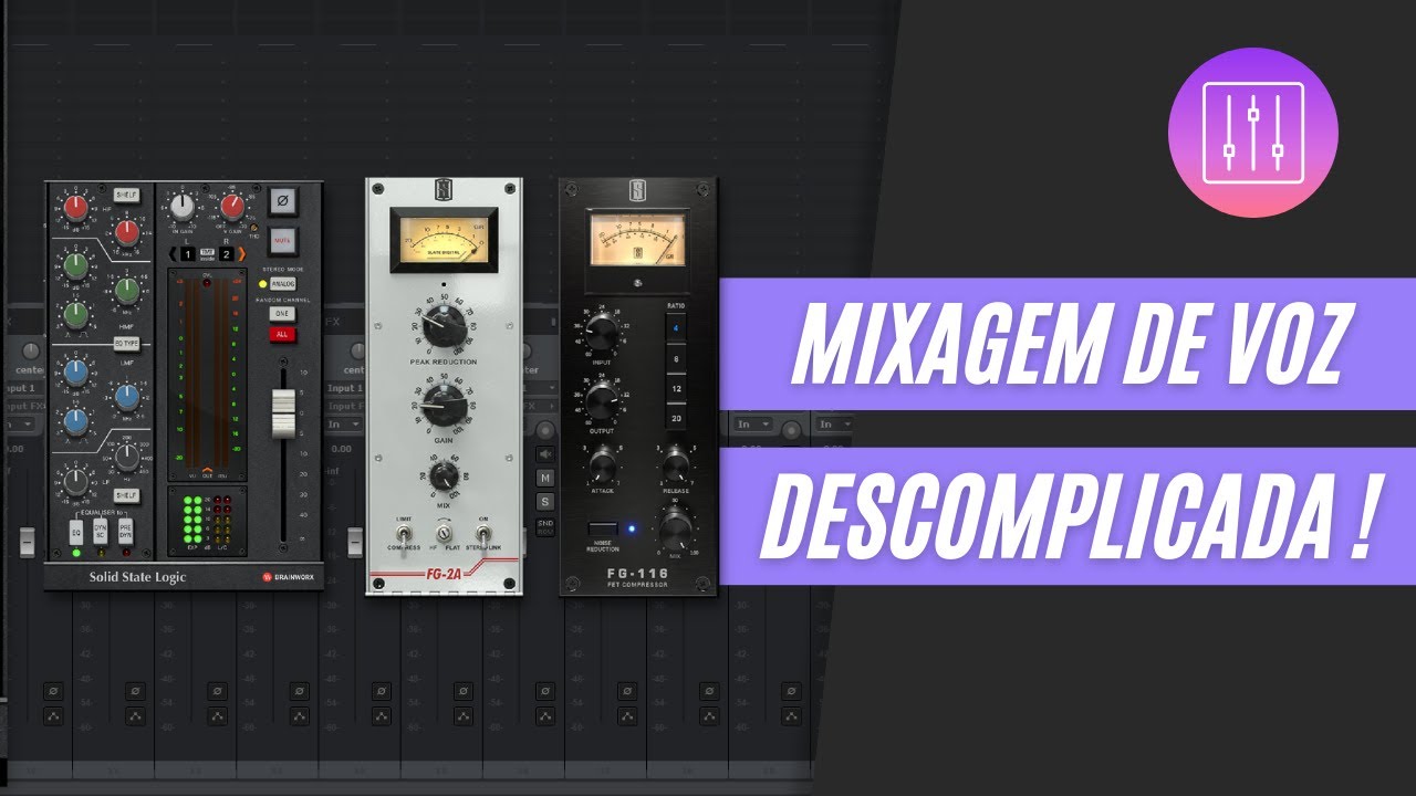 TÉCNICA TOP DE MIXAGEM DE VOZ (EQ, COMPRESSÃO, REVERB, ETC)