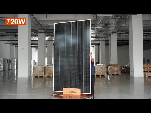 Bluesun 720W Shingled Solar Panel