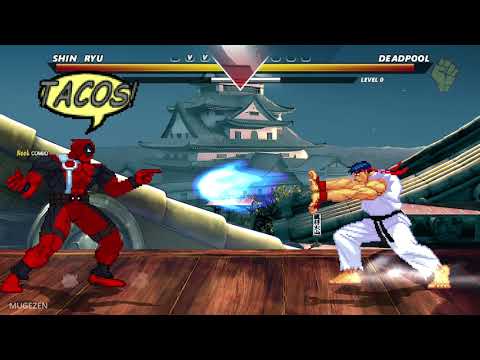 SHIN RYU vs DEADPOOL - Must See MOST EXTREME EPIC Fights!