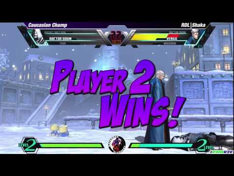 Saturday Slugfest VII - UMvC3 W2 - Caucasian Champ vs SRKUW|Shaka