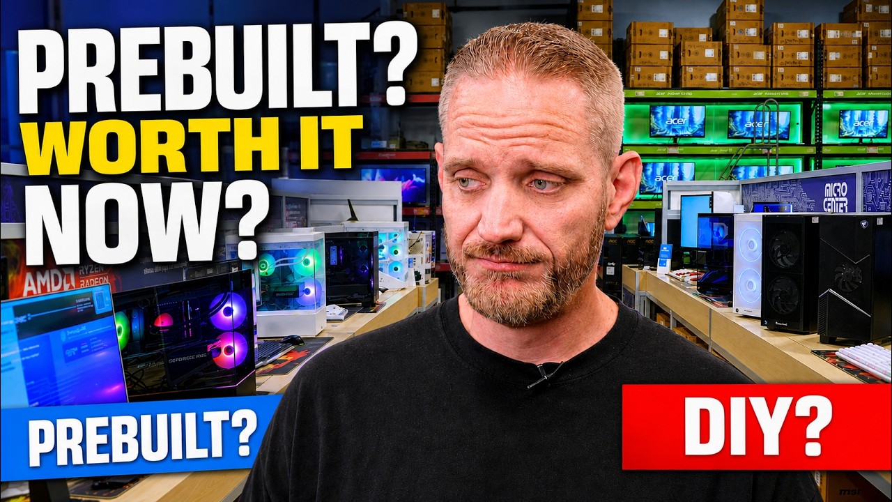 Is it FINALLY More Cost Effective to Buy a Prebuilt?