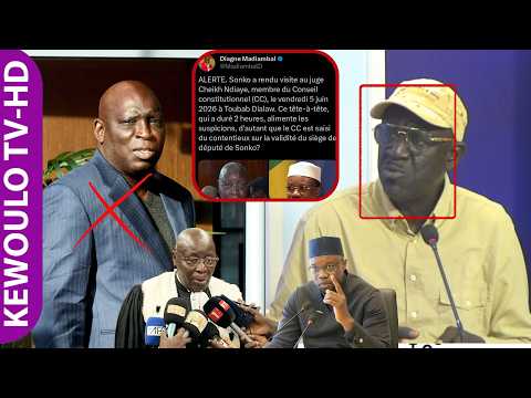 Ousmane Sonko chez le juge du CC Cheikh Ndiaye : Gueye Para brule Madiambal Diagne