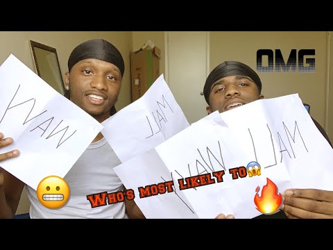 #youtube #funny #youtubers #pranks WHO’S MOST LIKELY TO????😱🔥💯 (FEATURING WAVY MAINY)