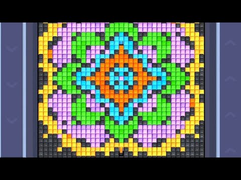 Pixel Flow Level 387 Walkthrough