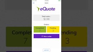 eQuote - Order management tool & online quote generator