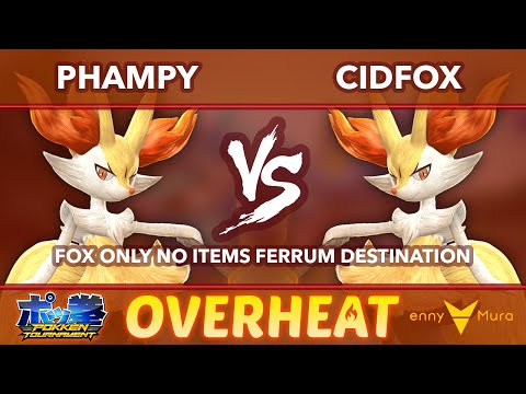 Phampy (Braixen) vs CGL Cidfox (Braixen) Grudge Match - Overheat 3.0