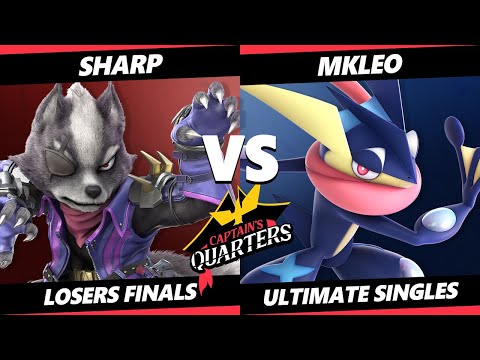 Captain's Quarters 2 Losers Finals - NEST | Sharp (Wolf) Vs. T1 | MkLeo (Greninja) SSBU Singles