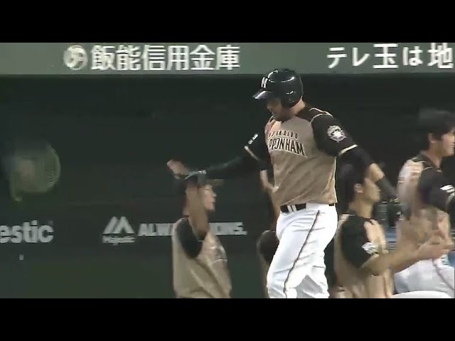 【5回表】これが上位の底力!! ファイターズ・レアード 今季30号は逆転満塁弾!! 2016/8/27 L-F