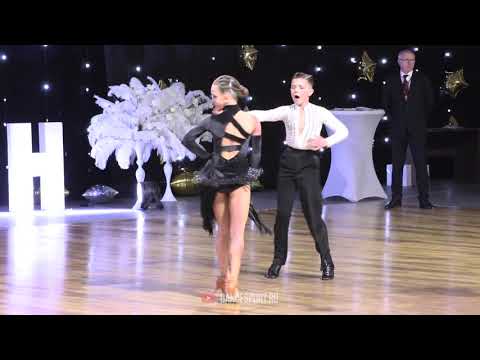 Kabakov Vladimir - Lotobaeva Ulyana | Cha Cha Cha | Juniors 2 Latin | Siberian Marathon 2020